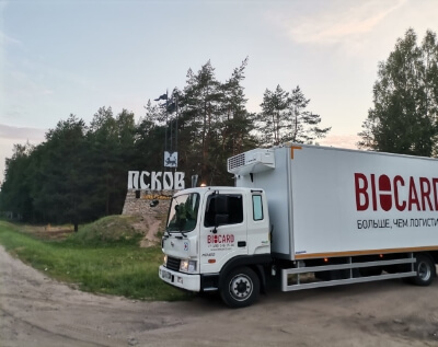 DELIVERY OF THE VACCINE TO PSKOV